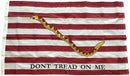 1st Navy Jack 2'x3' 1776 Double Sided Embroidered Flag ROUGH TEX® 600D