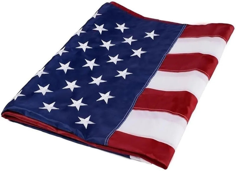 American Flags Sale 3x5 Feet USA Nylon Embroidered Stars Sewn Stripes Super Sale