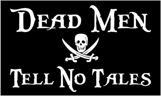 Dead Men Tell No Tales 3'X5' Flag ROUGH TEX® 100D Pirate Calico Jack Jolly Roger