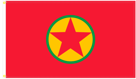 Kurdistan Workers 3'X5' Flag ROUGH TEX® 100D