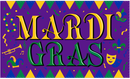 Mardi Gras Purple 3'X5' Flag ROUGH TEX® 100D