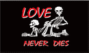 Love Never Dies 3'X5' Flag ROUGH TEX® 100D