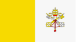 Vatican Church 10'x15' Embroidered Flag ROUGH TEX® 600D