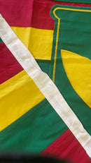 Kanaka Maoli 3'x5' Embroidered Flag ROUGH TEX® Cotton