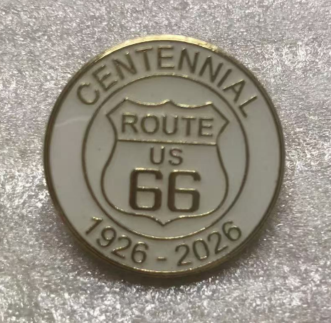 Route 66 Centennial Lapel Pin