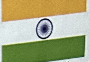 India 4"x6" Desk Stick Flag Sewn Rough Tex®