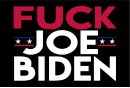Fuck Joe Biden Black 6'x10' Flag ROUGH TEX® 68D Nylon