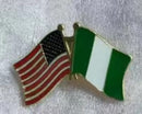 USA & Nigeria Friendship Lapel Pin