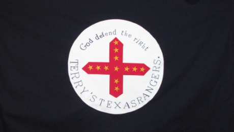 8th Texas Cavalry 3'x5' Embroidered Flag ROUGH TEX® Cotton