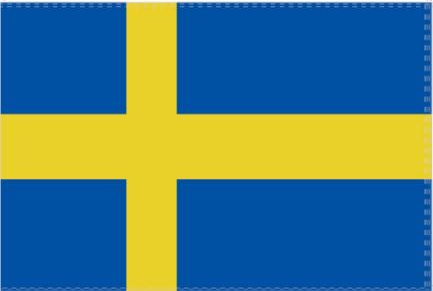 Sweden 3'x5' Flag ROUGH TEX® 100D