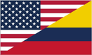 USA Colombia 3'X5' Flag ROUGH TEX® 100D