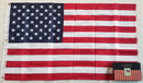 3'X5' U.S.A Flag Embroidered American Stars & Sewn Stripes 100% Brass Grommets Rough Tex® 600D USA Flags 3x5 Color Box