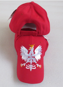 Polska Big Eagle Red Embroidered Cap