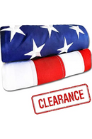 American U.S.A. Flags Clearance Sale 3x5 Feet USA Overstock Nylon Embroidered