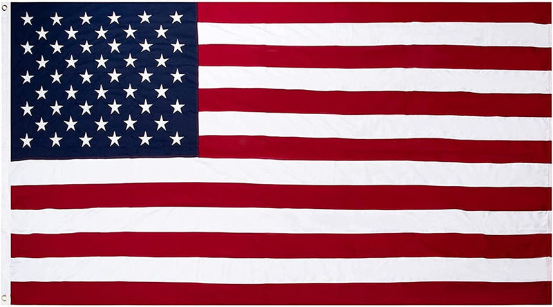 Government Specification USA 5'X9.5' Cotton Burial Flag 100% Canvas American