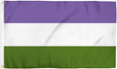 Genderqueer 3'X5' Flag ROUGH TEX® 100D