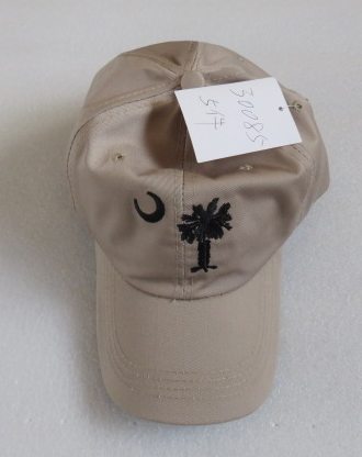 South Carolina Khaki Embroidered Cap