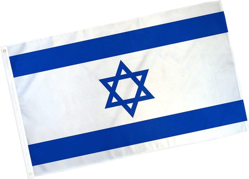 Israel 30'x60' Embroidered Flag ROUGH TEX® 600D Oxford 2Ply Nylon All Sewn Flags Ships by Oct. 31st
