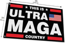 This is Ultra MAGA Country USA 3x5 100D Flag Ships After March 15