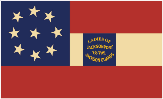 1st Arkansas Jackson Guards 3'X5' Flag ROUGH TEX® 100D Regiment Jacksonport Ladies