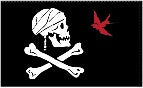 Jack Sparrow Pirate 3'X5' Flag ROUGH TEX® 100D