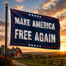 Make America Free Again Flag 3'x5' 100D