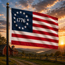 Liberty 1776 Betsy Ross Flag 3'x5' | American Colonial Revolution Flag with Brass Grommets