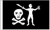 Walter Kennedy Pirate 12"x18" Double Sided Flag ROUGH TEX® 100D With Grommets