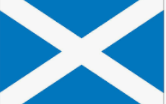 Scotland Cross 3'x5' Embroidered Flag ROUGH TEX® 600D