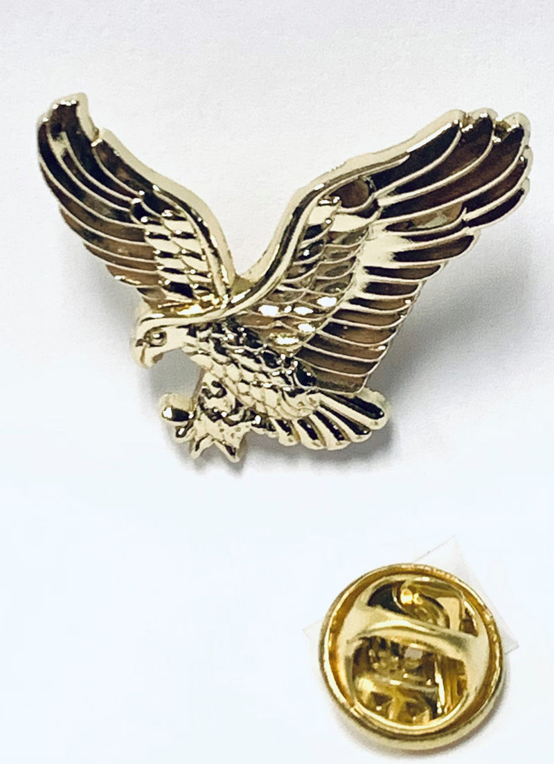 Gold Eagle Lapel Pin