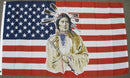 USA Indian Peace Pipe 3'x5' Flag ROUGH TEX® 68D Nylon American Native