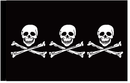 Chris Condit Pirate 2'x3' Flag ROUGH TEX® 100D