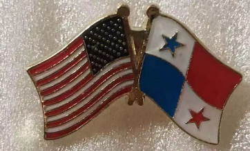 USA & Panama Lapel Pin