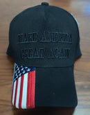 Make America Great Again Blackout USA Bill Embroidered Cap U.S.A.