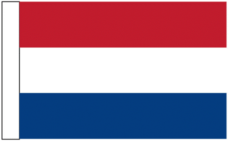 Netherlands 2'x3' Flag ROUGH TEX® 100D