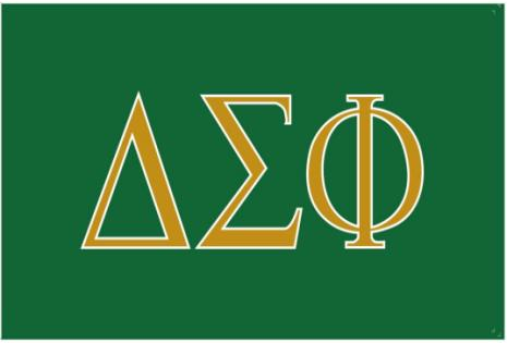 Delta Sigma Phi 3'x5' Flag ROUGH TEX® 100D