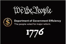We The People DOGE 1776 2'x3' Flag ROUGH TEX® 100D
