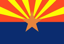 Arizona 12"x18" 100D ROUGH TEX® Double Sided Flag with Grommets
