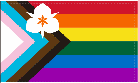 Salt Lake City Utah Rainbow Progressive 3'x5' Flag ROUGH TEX® 100D