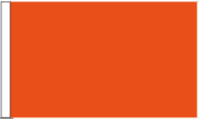 Orange 12"x18" Car Flag ROUGH TEX® Knit Double Sided