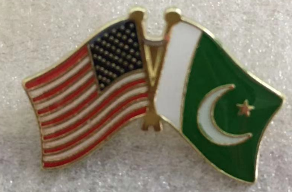 USA & Pakistan Friendship Lapel Pin