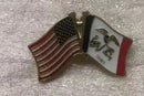 USA & Iowa Friendship Lapel Pin