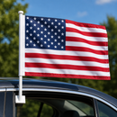 Charlie Kirk Car Flags | USA & Freedom Designs | American Car Flag