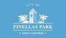 Pinellas Park City Flag Double Sided Brass Grommets Made to Order