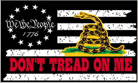 We The People Betsy Ross Gadsden 3'X5' Flag ROUGH TEX® 100D