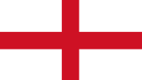 Saint Georges Cross 3'x5' Embroidered Flag ROUGH TEX® Cotton