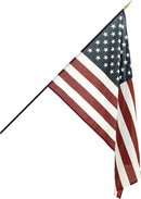 USA School Premium Grade Sewn Edges Classroom Flags Sets:  24 American 2x3 Feet Flags & 24 Brackets Fresh for 2026