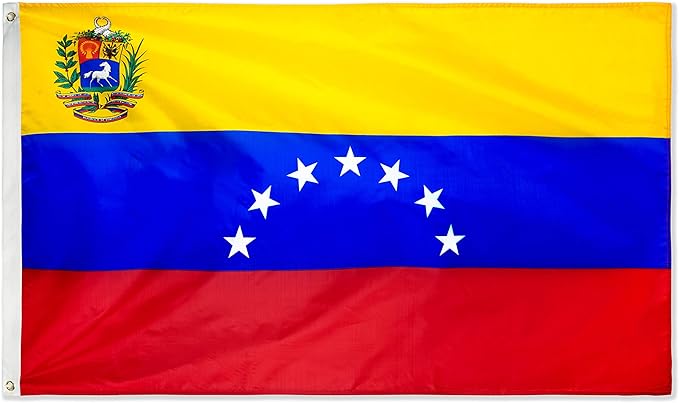 144 Count Case of Venezuela 7 Star Crest 3'x5' Flag ROUGH TEX® POLYESTER