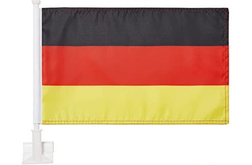 Germany 12"x18" Car Flag Flag ROUGH TEX® 68D Single Sided