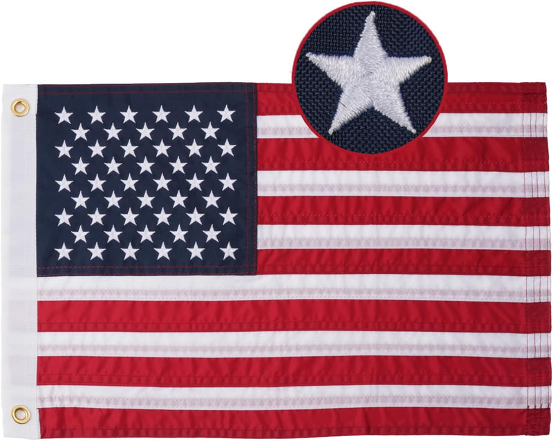 American Flag USA Nylon Flags 3'x5' Brass Grommets U.S.A.